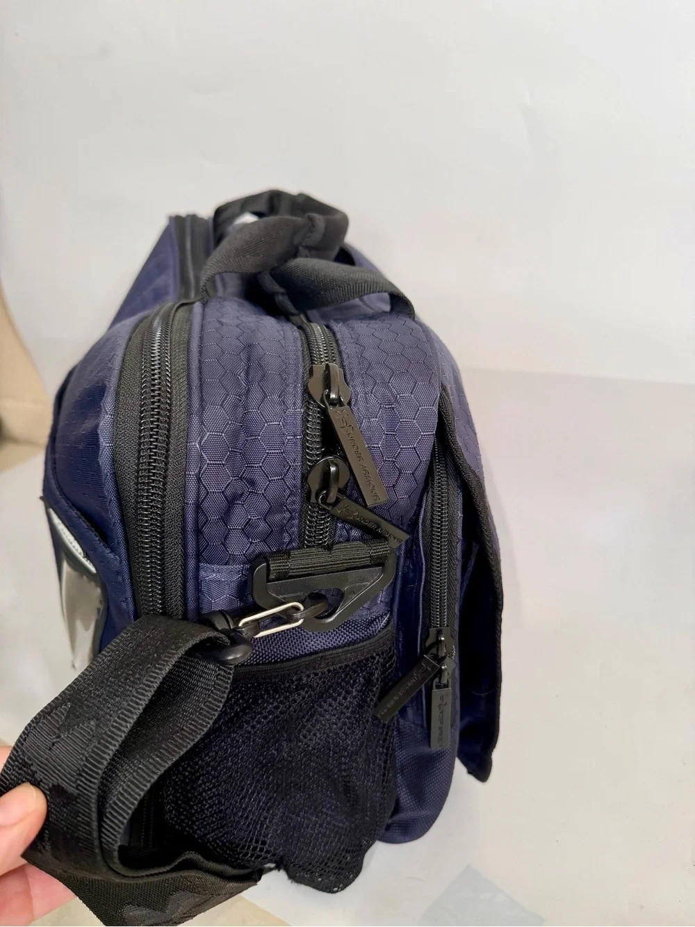 Under Armour Performance Storm Duffle Bag Blue Medium Gym Travel Sports Athletic